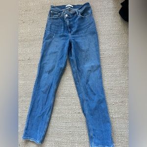 Abercrombie & Fitch Ultra High Rise 90s Straight Jean
